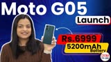 Moto G05 हुआ भारत में लॉन्च! कीमत 7 हजार से भी कम, 1000 nits डिस्प्ले, वीगन लेदर फिनिश, एंड्राइड 15